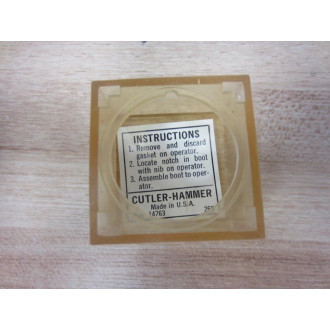 Cutler Hammer E30KT3 Eaton Boot