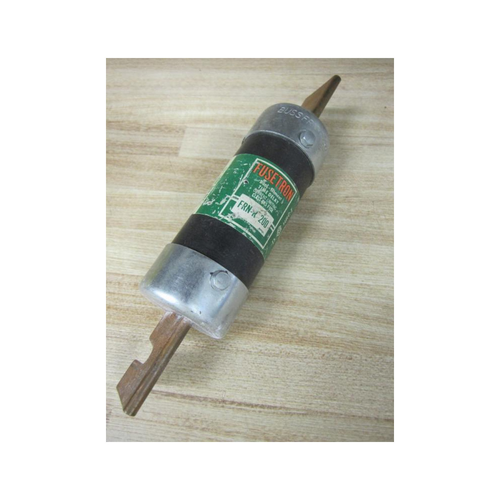 Buss FRN-R 200 Bussmann Fuse Cross Ref 4A456 - Used