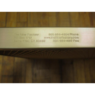 The Filter Factory 7010298-009 Air Conditioning Filter Element (Pack of 6)