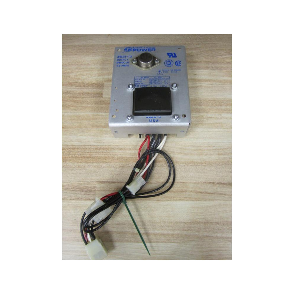 International Power IHB24-1.2 Power Supply IHB2412 WWiresConnectors - Used