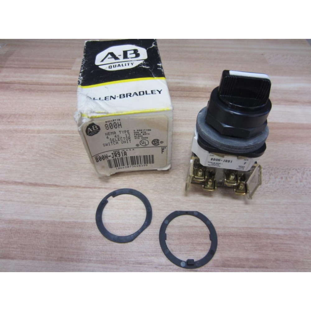Allen Bradley 800H-JR91A Selector Switch 800T-XA