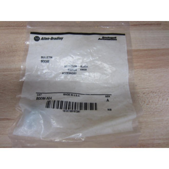 Allen Bradley 800M-NH Black Knob 800MNH (Pack of 2)