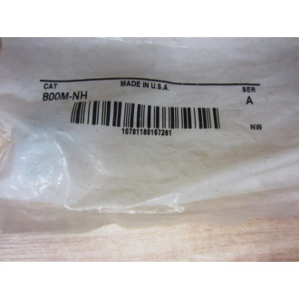 Allen Bradley 800M-NH Black Knob 800MNH (Pack of 2)