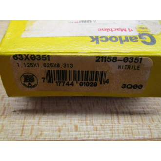 Garlock 21158-0351 Oil Seal 63X0351 (Pack of 2)
