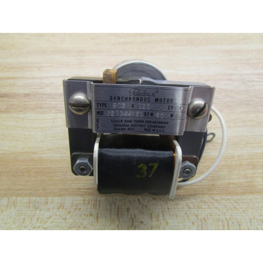General Electric 323344551 Telechron Synchronous Motor - Used