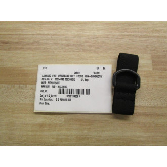 Python Safety WB-MSLIMNC Lanyard FME  Wristband Cuff (Pack of 5) - New No Box