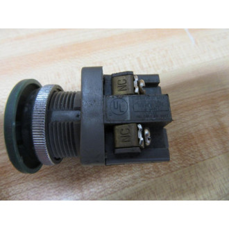 Izumi ABN 41-10650 Push Button ABN4110650 Green Mushroom - Used