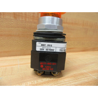Allen Bradley 800T-PM16A Amber Button W40171-002-01, 800T-XA