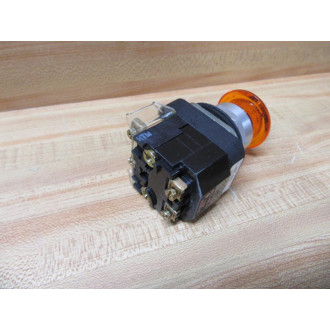Allen Bradley 800T-PM16A Amber Button W40171-002-01, 800T-XA