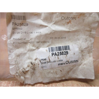 Outotec PA25829 Larox Spring