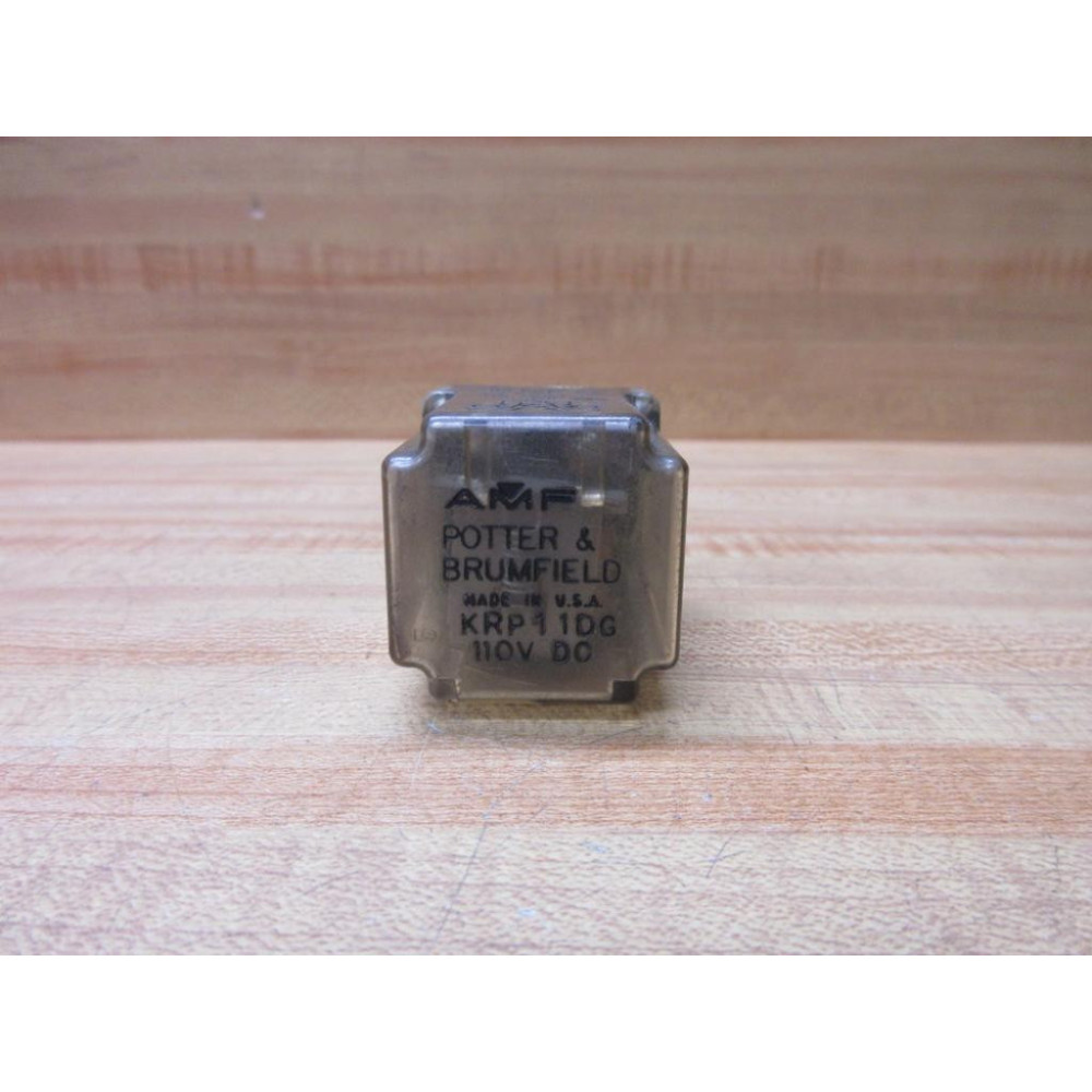Potter & Brumfield KRP11DG-110V DC Relay KRP11DG110VDC Cracked - Used Potter & Brumfield KRP11DG-110V DC Relay KRP11DG110VDC Cracked - Used
