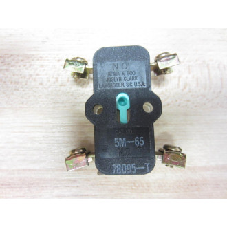 Joslyn Clark Ward Leonard 78095-T Contact 5M-65 Without Mount