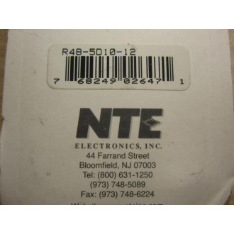 NTE Electronics R48-5D10-12 Power Relay