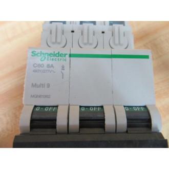 Schneider MGN61362 Circuit Breaker Merlin Gerin 3P 8A - New No Box