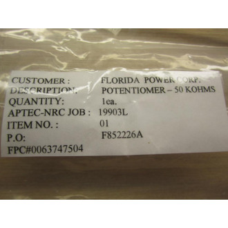 VRN 160-000 Trim Potentiometer