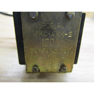 Sporlan MKC-XKK-2 Valve Solenoid Coil - New No Box