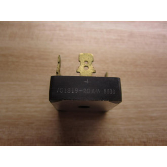 701819-20AW Bridge Rectifier - New No Box