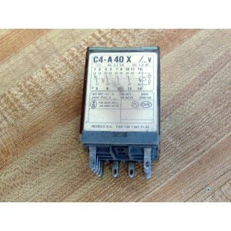 Releco C4-A40X120VAC Relay C4A40X120VAC (Pack of 2) - Used