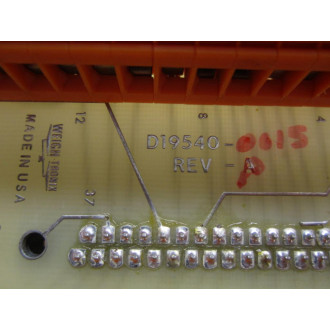 Weigh-Tronix D19540-0015 PC Board - Used