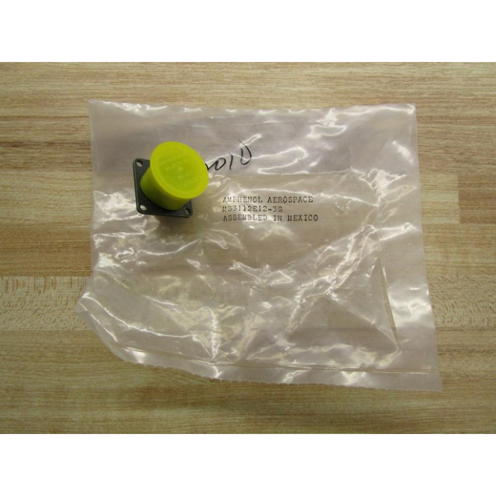 Amphenol MS3112E12-3S Circular Connector Receptacle