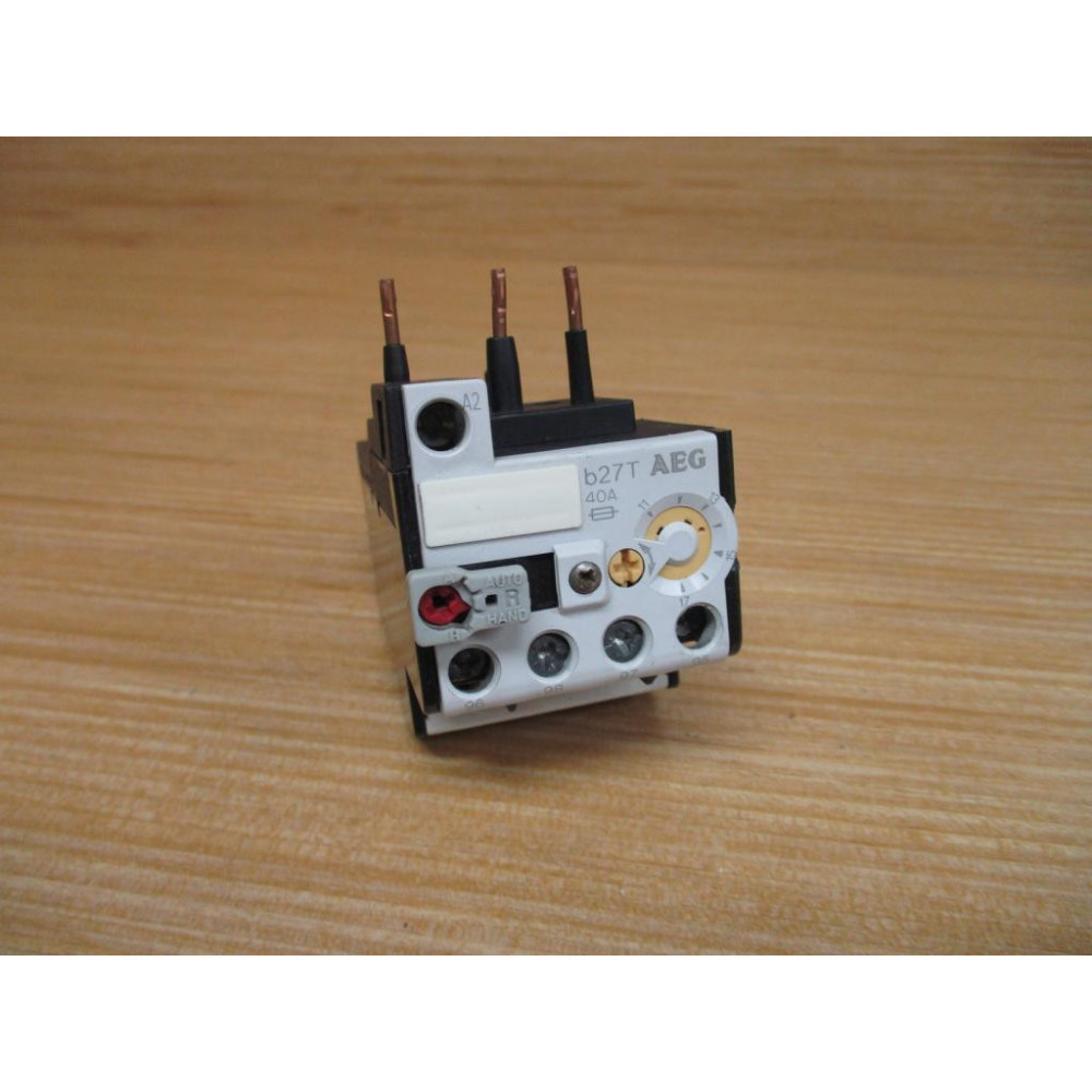 AEG 910-341-860-00 Thermal Overload Relay b27T - Used