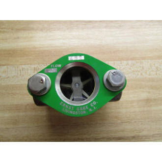 Ernst Gage 481 Sight Flow Indicator - New No Box