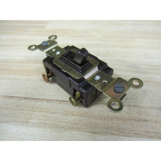 Leviton 54501 Brown Side Wired Toggle Switch (Pack of 3) - New No Box