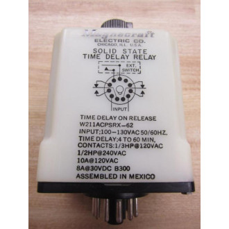 Magnecraft W211ACPSRX-62 Solid State Time Delay Relay