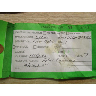 Sick LSST 32900 Fiber Optic Light Guide - Parts Only