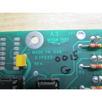 Weigh-Tronix D19532-0015 Display - Used