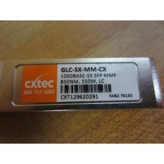 Cxtec GLC-SX-MM-CX Transceiver Module GLCSXMMCX - Used