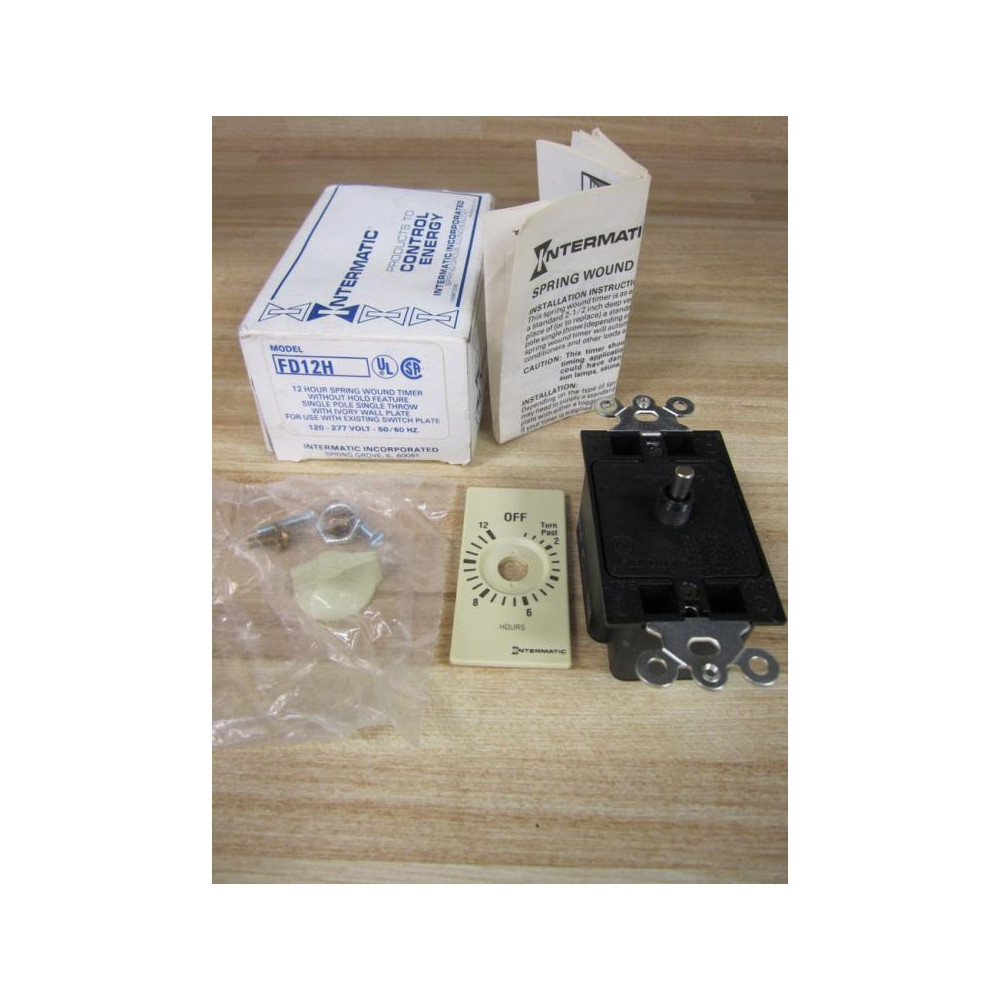 Intermatic FD12H Spring Wound Interval Timer