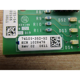 Allen Bradley 74106-351-03 Display Bd 7410635103 74105-352-52+74106-721-54 - Used
