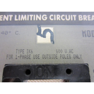 Square D IK36150 Current Limiting Circuit Breaker 150A 3 Pole - Used