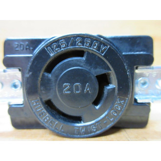 Hubbell HBL7310B Twist-Lock Receptacle - Used