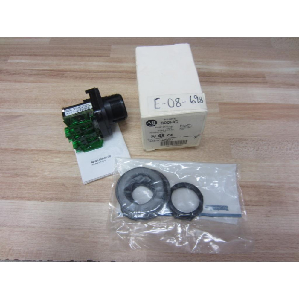 Allen Bradley 800HC-AR2D1 Push Button 800HCAR2D1