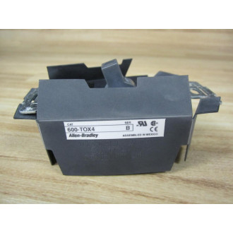 Allen Bradley 600-TOX4 Starter Switch 600T0X4 WO Face Plate