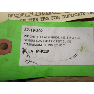 Gilbert & Nash 53 Balance Arm (Pack of 2) - New No Box