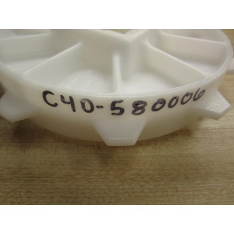 Intralox 6.4 PD Plastic Sprocket 10 Teeth Color: White - New No Box