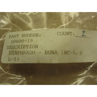 10600-19 Diaphragm (Pack of 2)