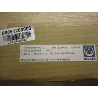 Becker 90051200003 Plastic Rotor Vane (Pack of 3)