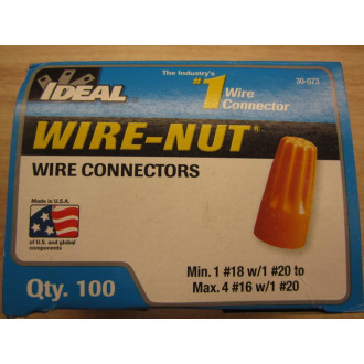 Ideal 30-073 Closed End Splice (Pack of 100)