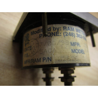 Simpson Model 1257 AC Amperes Meter 0-200 02626 - Used