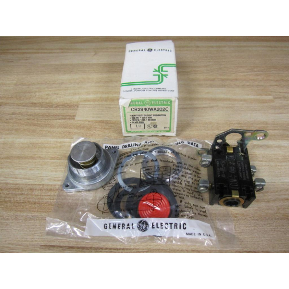 General Electric CR2940WA202C Pushbutton Assembly GE
