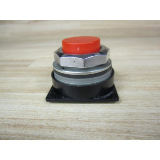 General Electric CR104PBG91R2 Red Push Button GE - New No Box