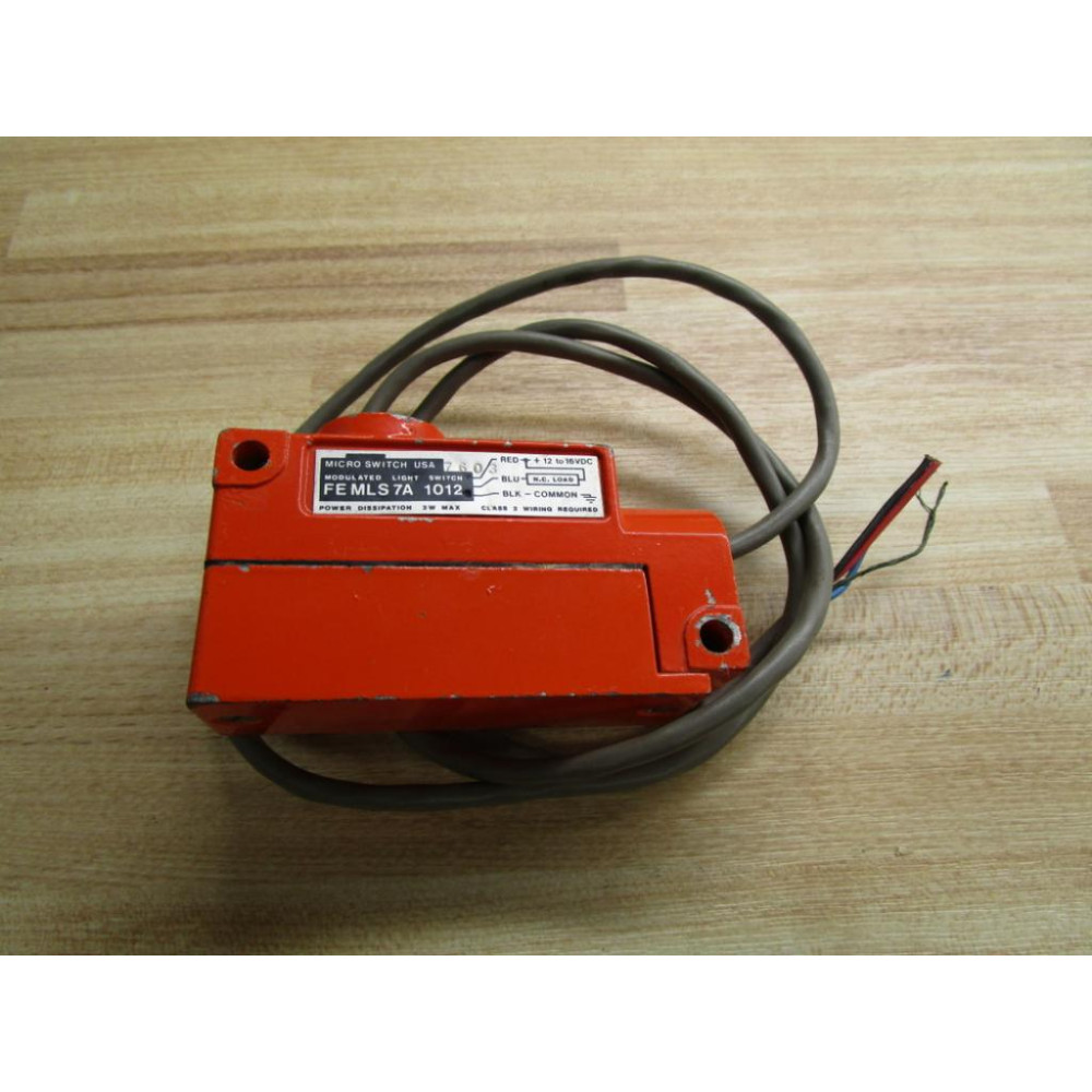 Micro Switch FE MLS 7A 1012 Honeywell Sensor FEMLS7A1012 - Used