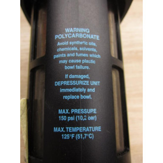 Wilkerson M28-06-BK00 Coalescing Filter 34" - Used