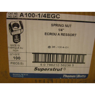 Thomas & Betts A100-14EGC Spring Unit (Pack of 100)