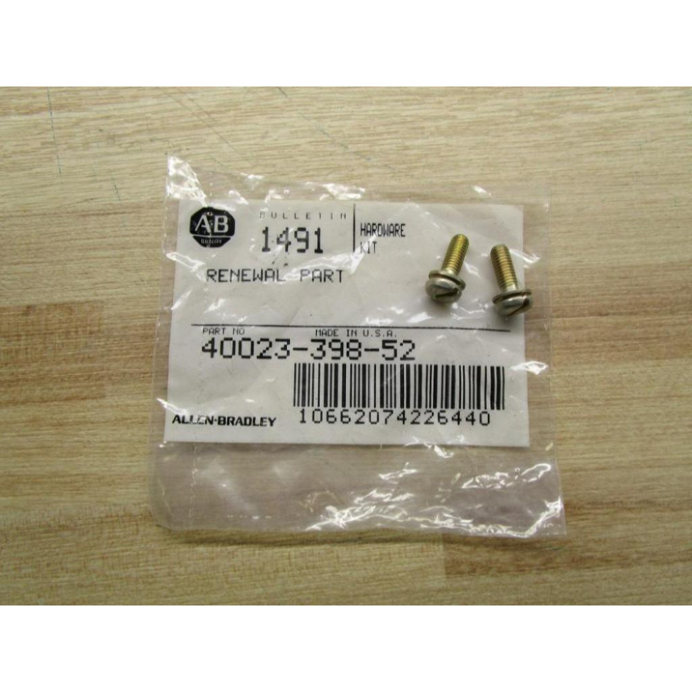 Allen Bradley 40023-398-52 Renewal Part Screws 2-per pack (Pack of 3)