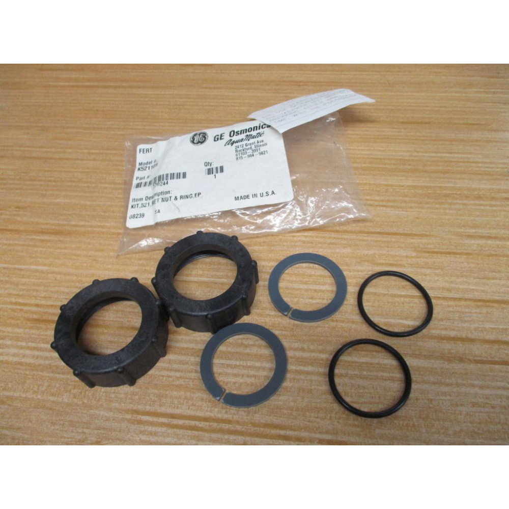 General Electric 1070244 GE Retaining Nut & Ring Kit K521109